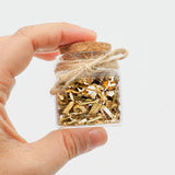 Small Glass Bottles with Cork Stoppers, Set of 16 Mini Jars (20ml) for Party Favors, Wedding, Baby Shower, Decorations, Arts & Crafts and DIY Projects