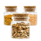 Small Glass Bottles with Cork Stoppers, Set of 16 Mini Jars (20ml) for Party Favors, Wedding, Baby Shower, Decorations, Arts & Crafts and DIY Projects